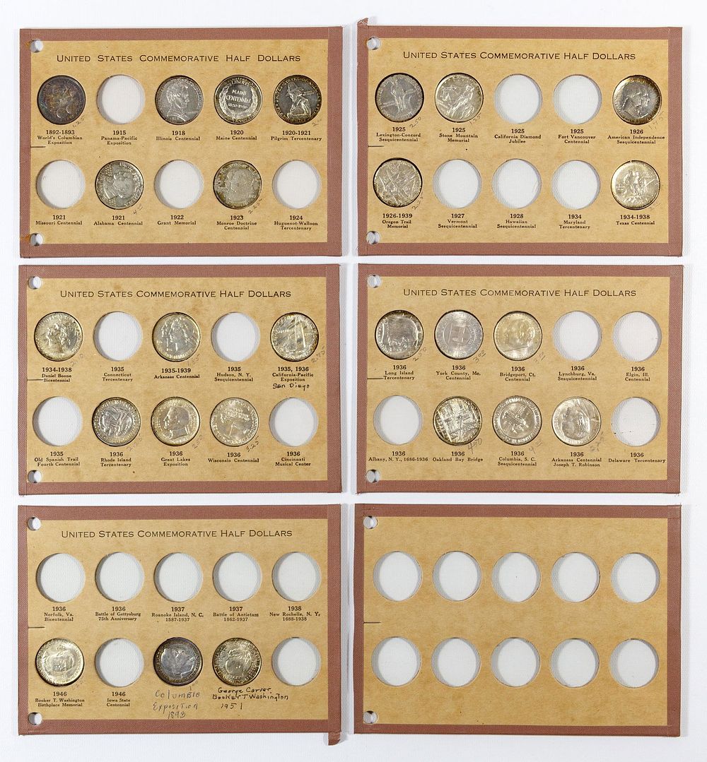 Lot 631: Silver 50c Commemorative Assortment