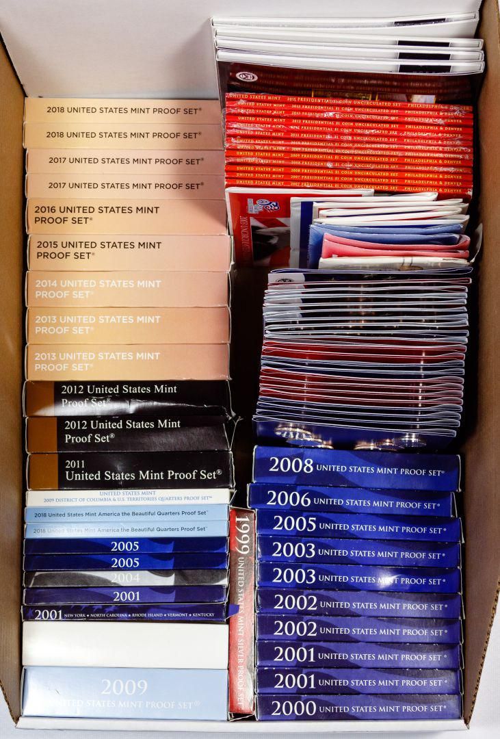 Lot 639: US Proof and Mint Set Assortment