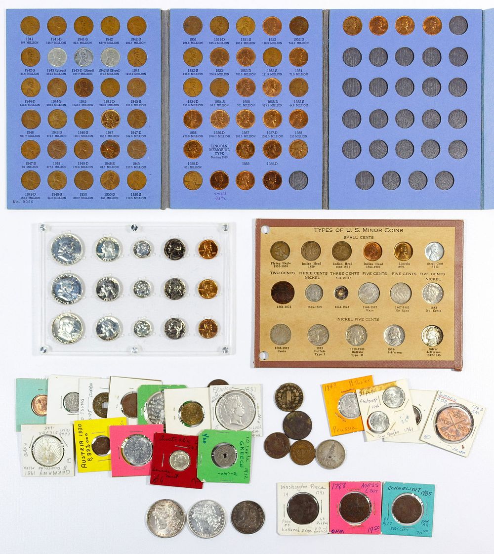 Lot 640: U.S. and World Coin Assortment
