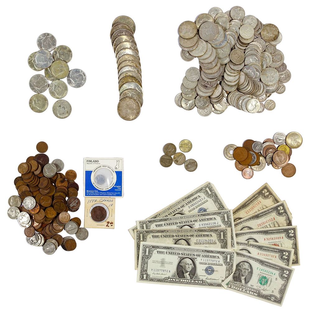 Lot 645: US Silver Coin Assortment