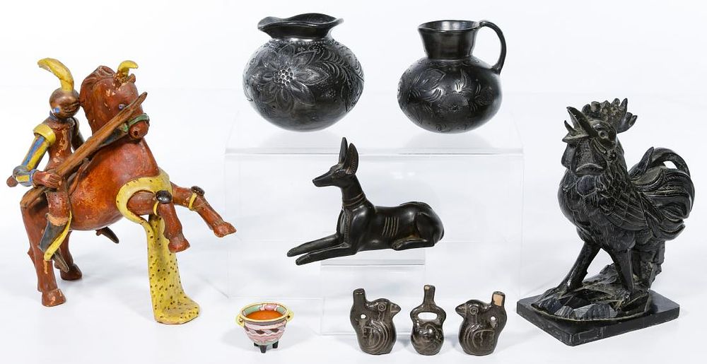 Lot 173: Stone and Pottery Assortment
