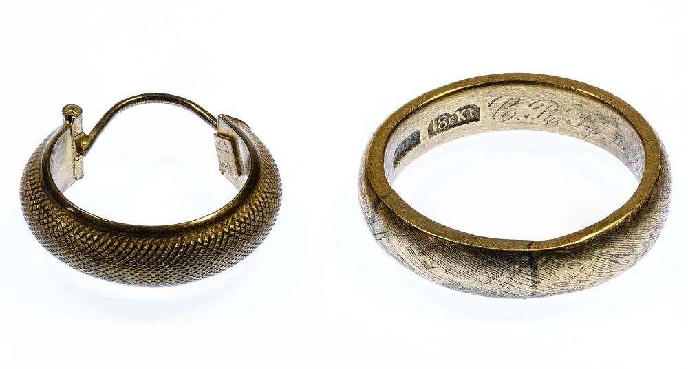 Lot 186: 18k Gold Jewelry Assortment