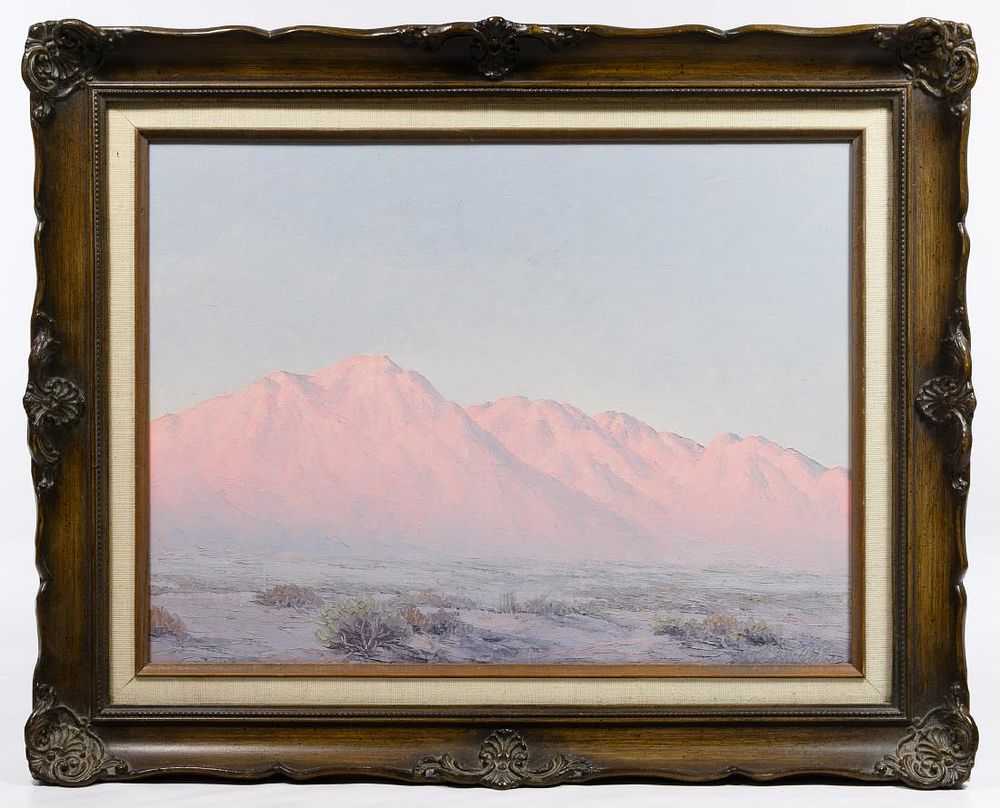 Lot 298: John William Hilton (American, 1904-1983) 'Sheephole