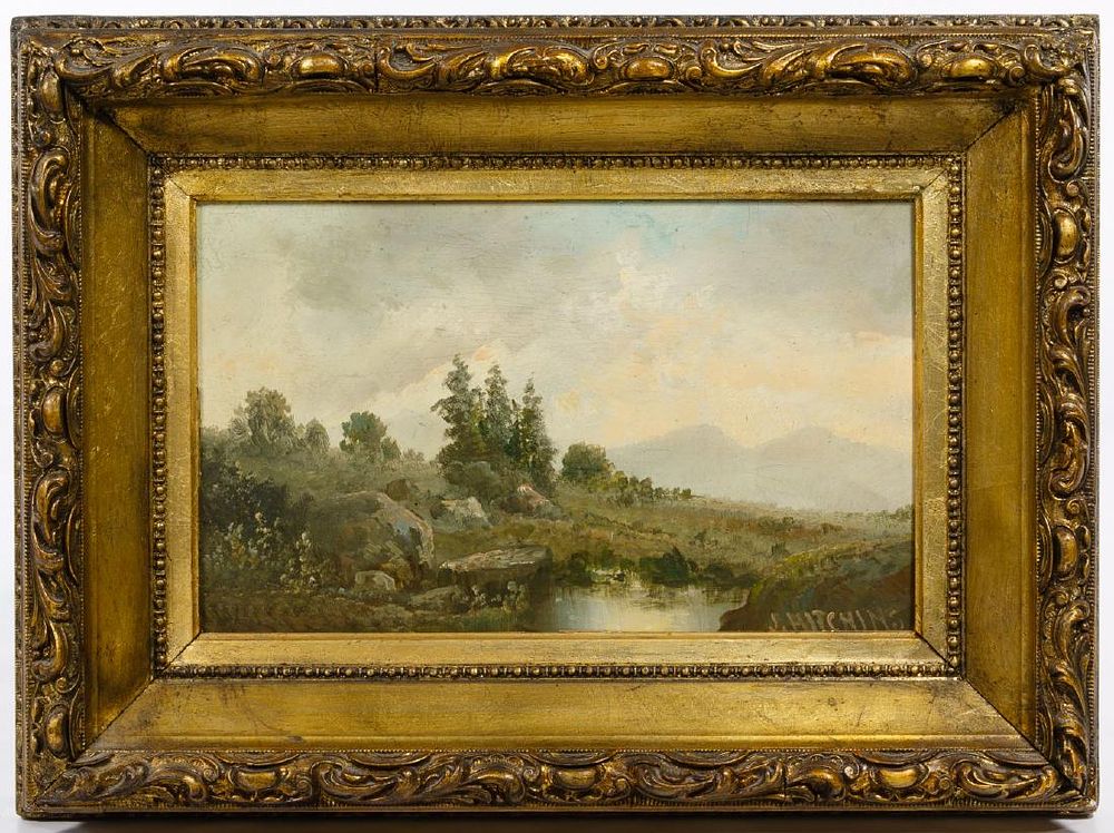 Lot 311: Joseph Hitchins (British, 1838-1893) Oil on Board
