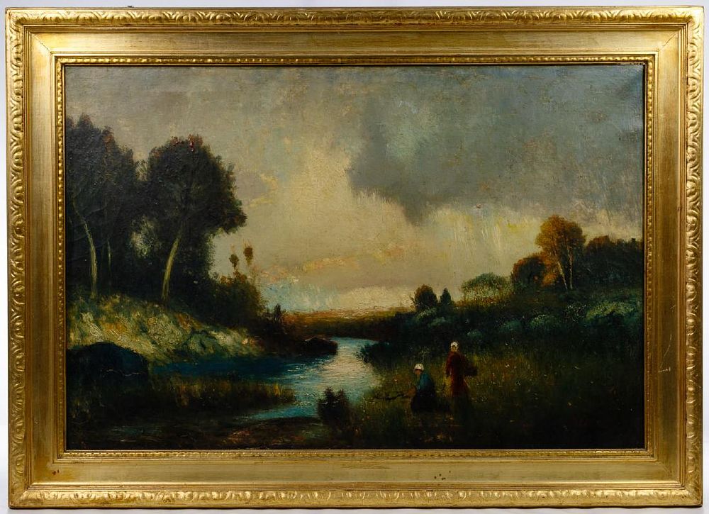 Lot 313: Unknown Artist (European, 20th Century) Oil On Canvas
