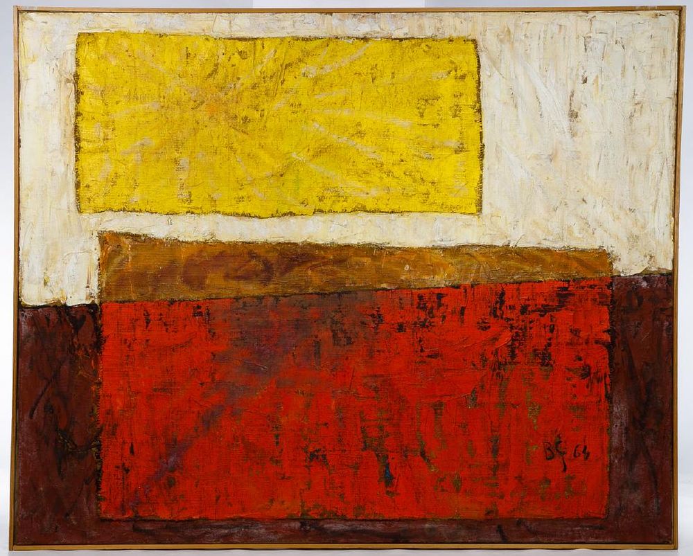 Lot 327: Manuel Blanco-Gonzalez (Spanish, 1932-2004) Oil on