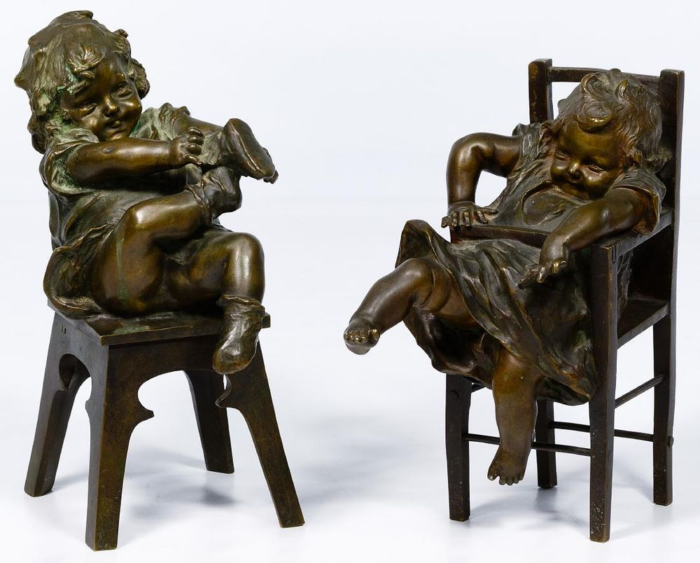 Lot 343: Juan Clara Ayats (Spanish / American, 1875-1958) Bronze