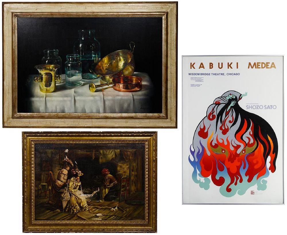 Lot 347: Poster and Art Assortment