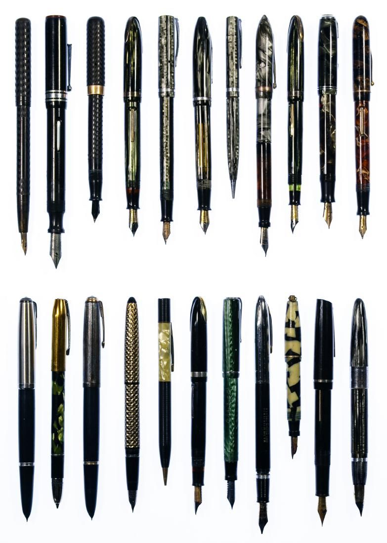 Lot 401: Fountain Pen and Mechanical Pencil Assortment