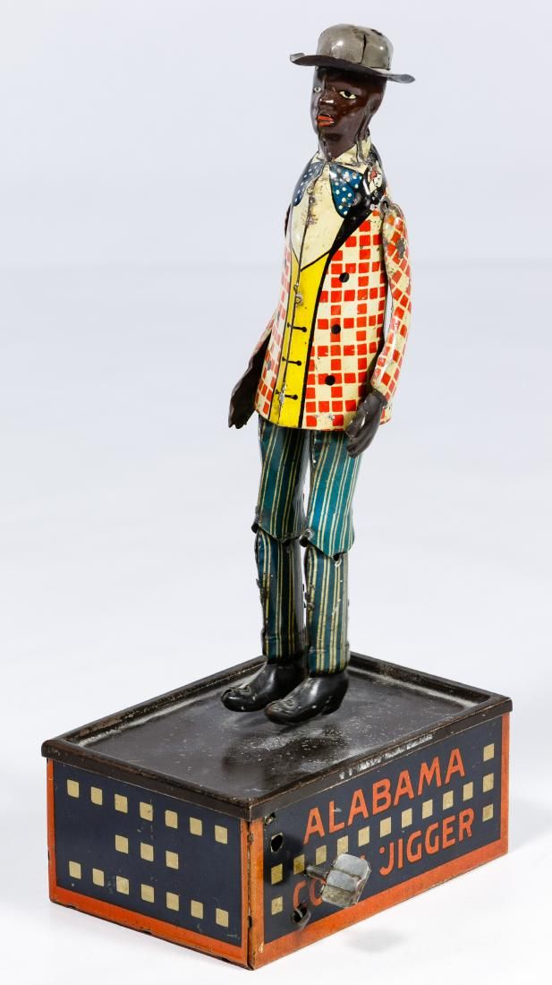 Lot 416: Pressed Tin 'Tombo' Wind-up Toy