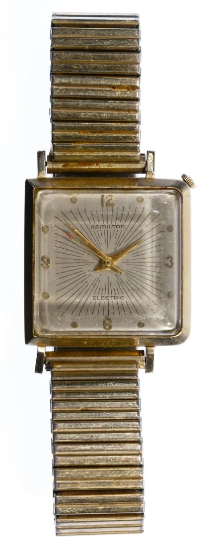 Lot 430: Hamilton Electric 10k Gold Filled Wrist Watch