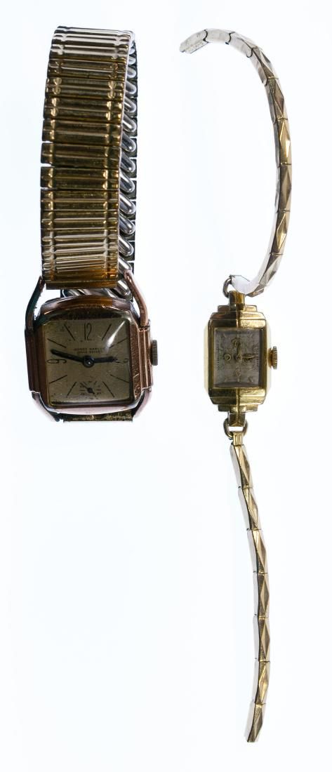 Lot 458: Omega 14k Gold Case and Ulysse Nardin Gold Filled Wrist