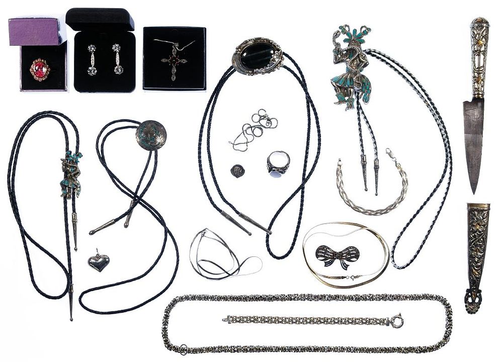 Lot 478: Sterling Silver Jewelry Assortment