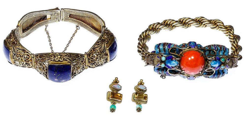 Lot 479: Sterling Silver Jewelry Assortment
