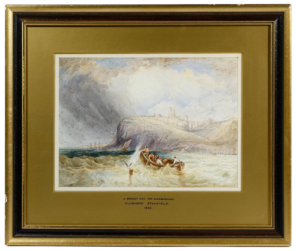 Lot 158: Clarkson Stanfield (English, 1793-1867)