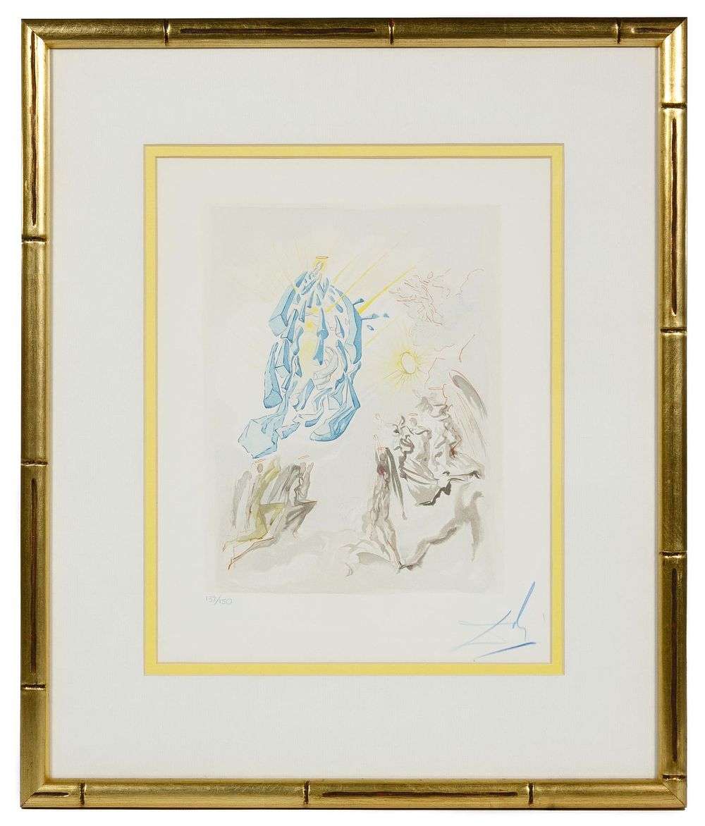 Lot 165: Salvador Dali (Spanish, 1904-1989) Wood Engraving