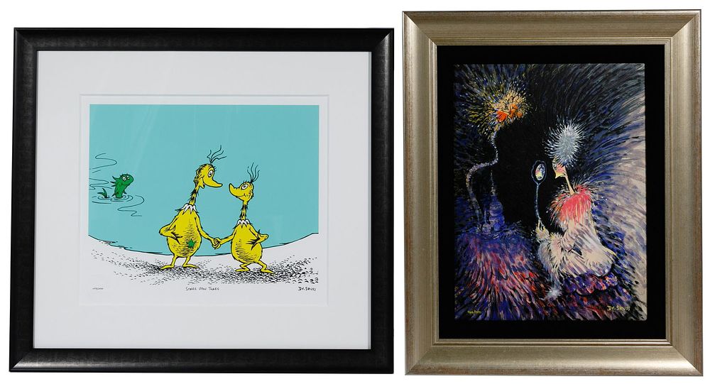 Lot 168: Dr. Seuss Limited Edition Prints