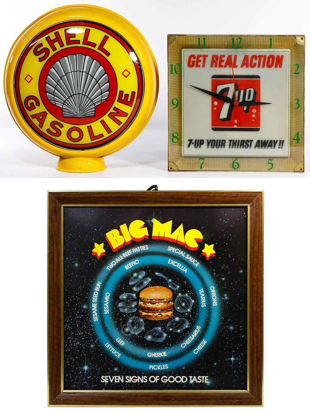 Lot 206: Shell, 7-Up and McDonalds Advertising Assortment