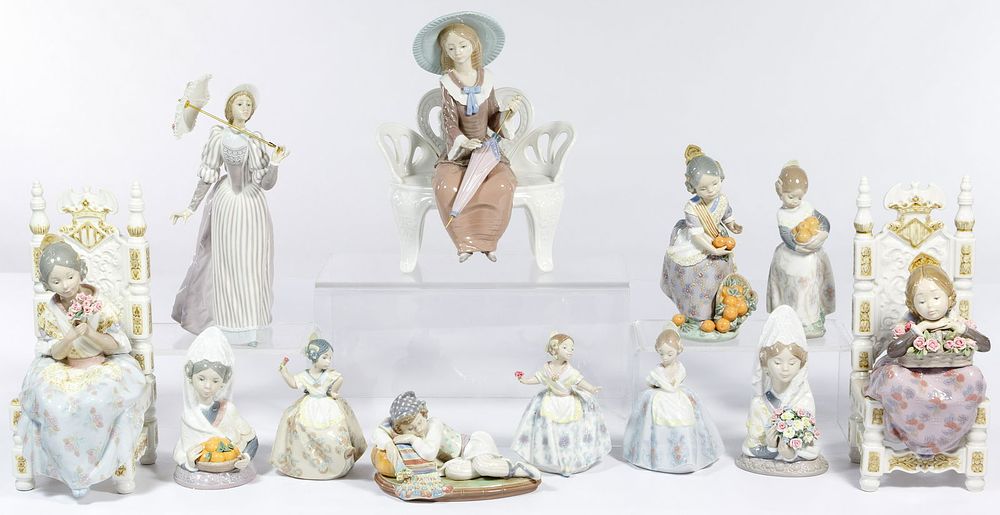 Lot 216: Lladro Figurine Assortment