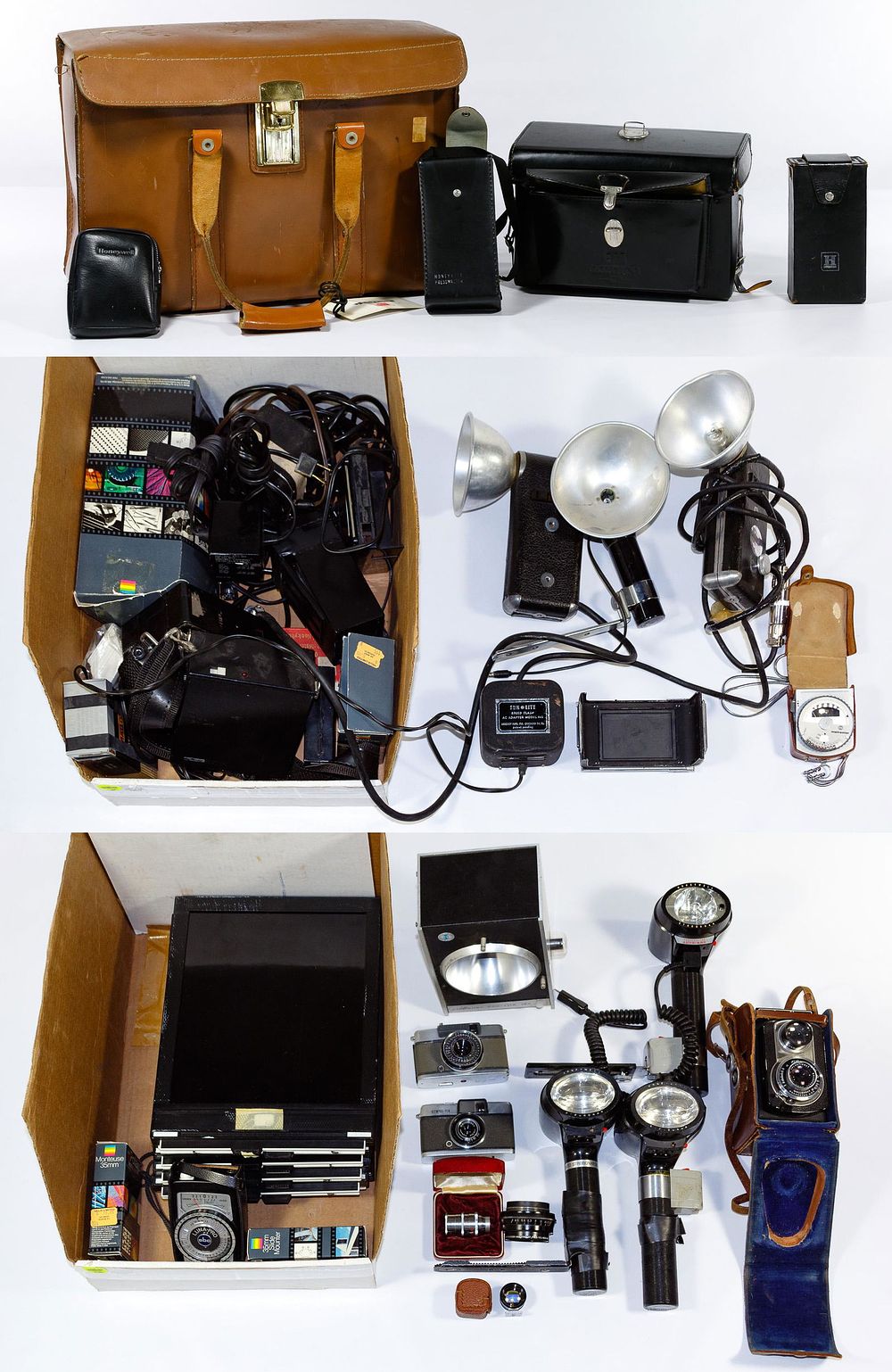 Lot 235: Camera, Lens and Camera Equipment Assortment