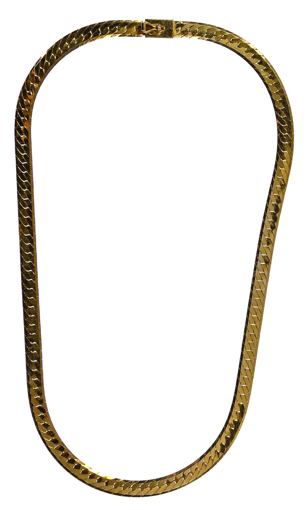 Lot 266: 14k Gold Necklace