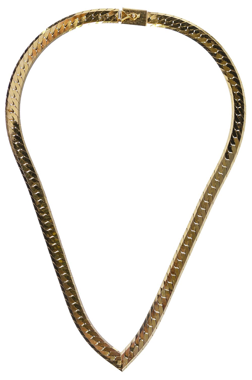 Lot 267: 14k Gold Necklace