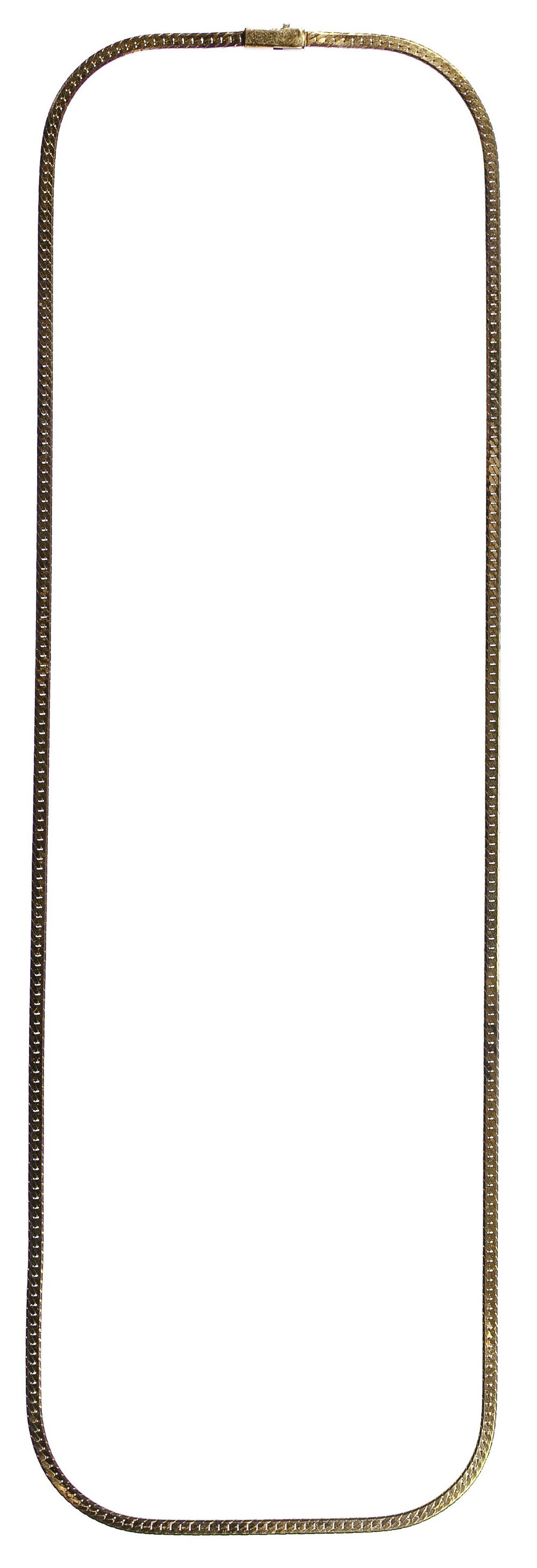 Lot 268: 14k Gold Necklace
