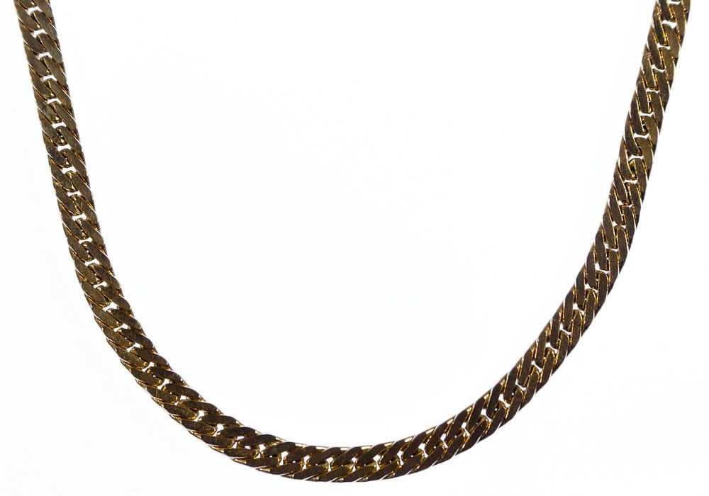 Lot 269: 14k Gold Necklace
