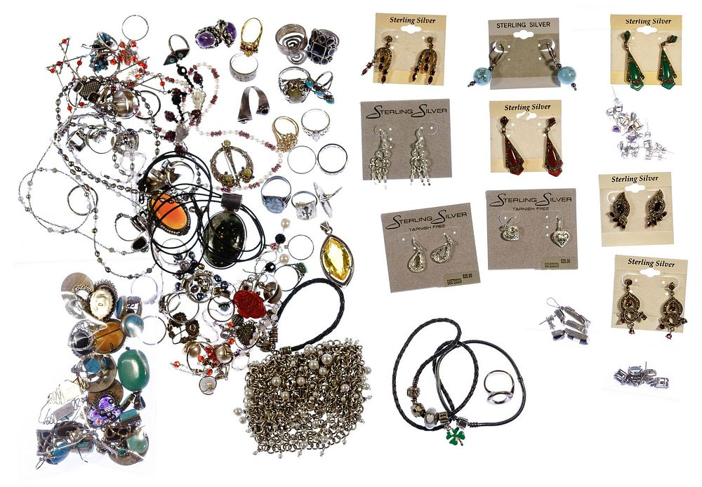 Lot 317: Sterling Silver Jewelry Assortment