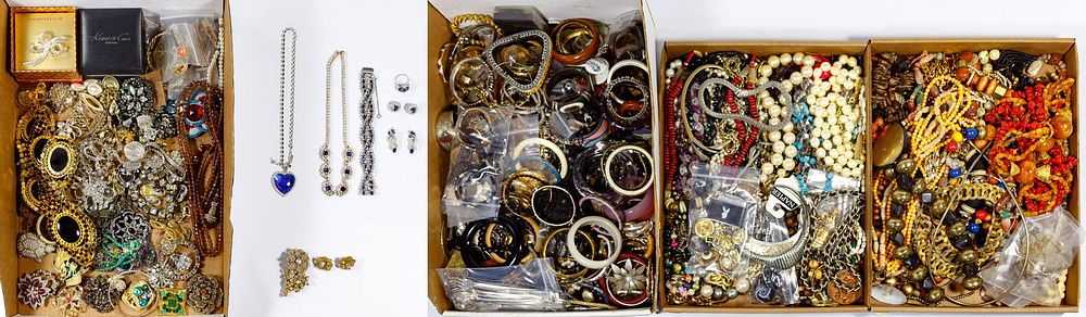 Lot 320: Rhinestone and Costume Jewelry Assortment