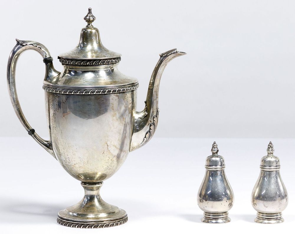 Lot 326: Sterling Silver Hollowware Assortment