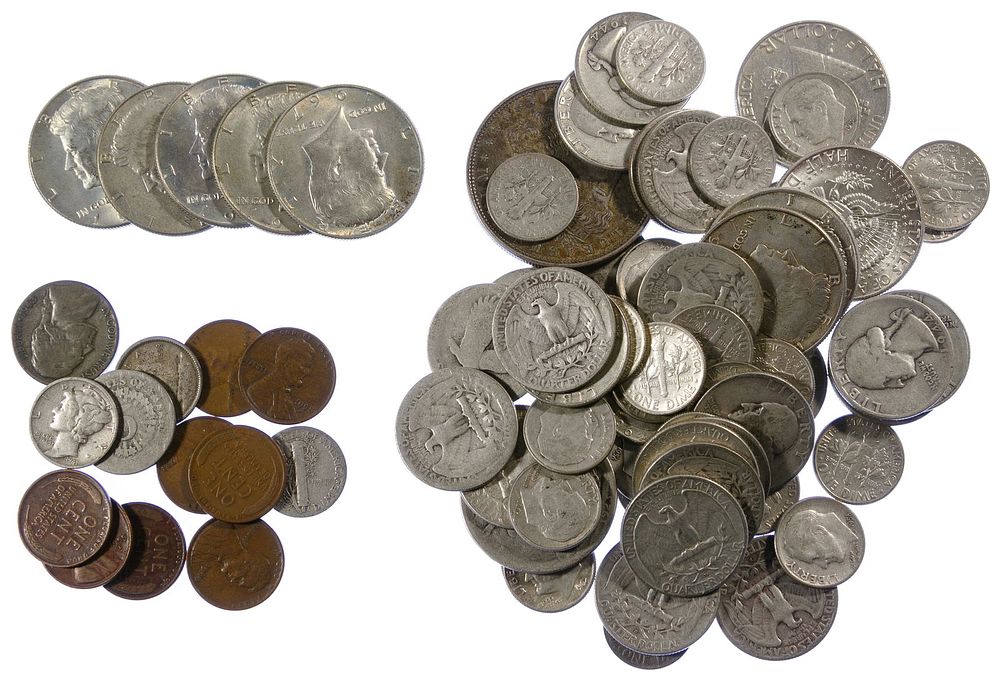 Lot 348: U.S. Silver Coin Assortment