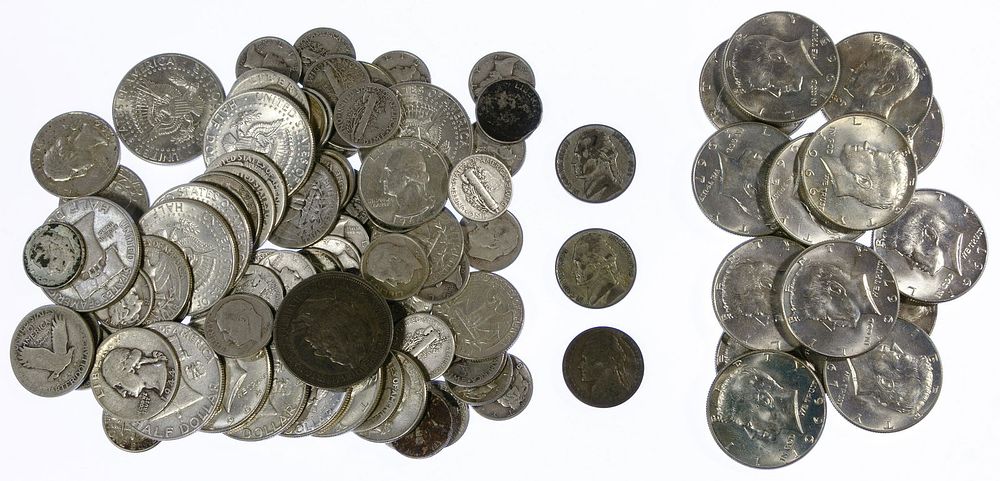 Lot 349: US Silver Coin Assortment