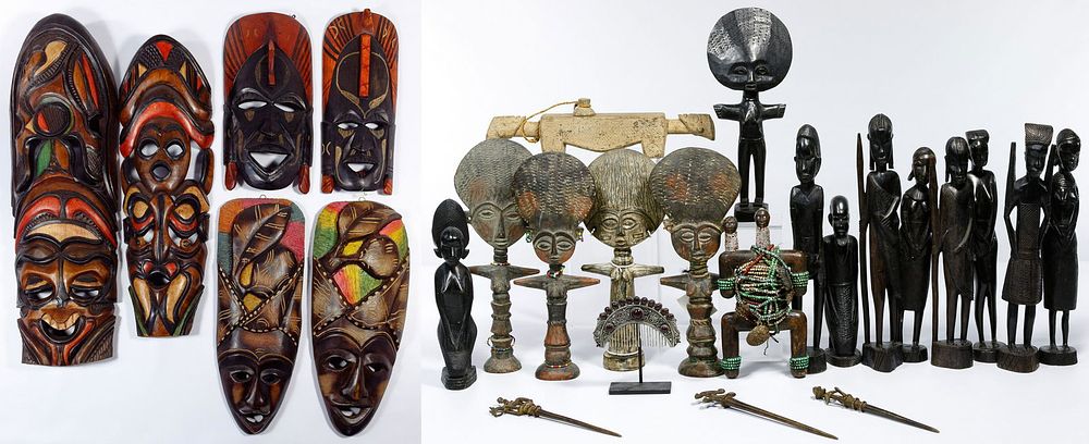 Lot 154: African Style Assortment