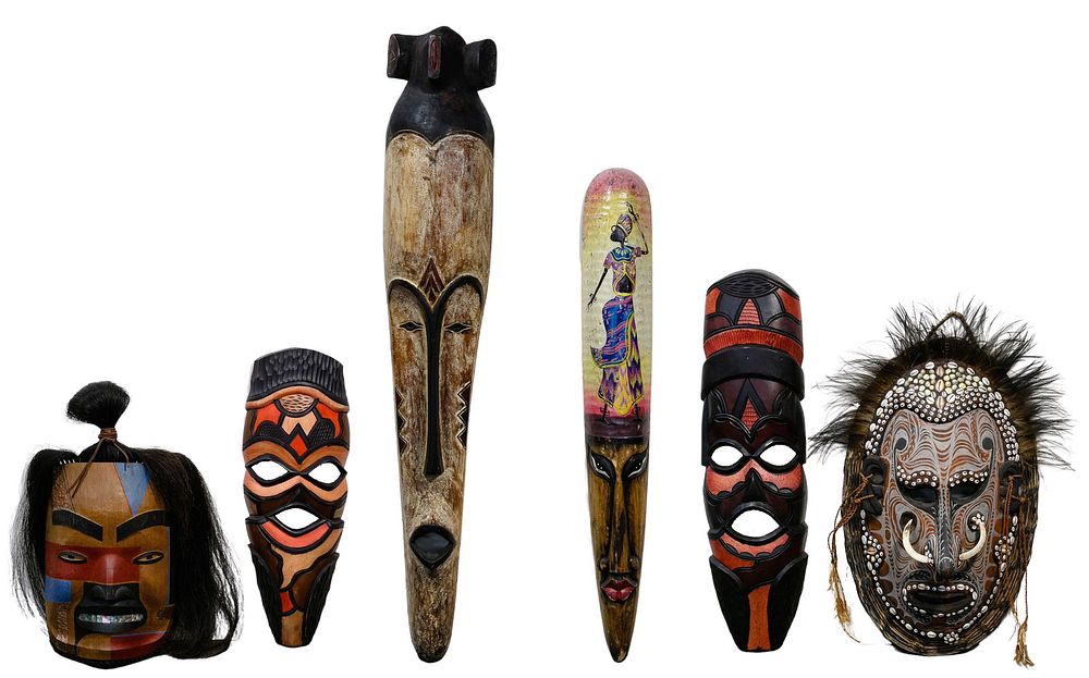 Lot 170: Multi-Cultural Mask Assortment