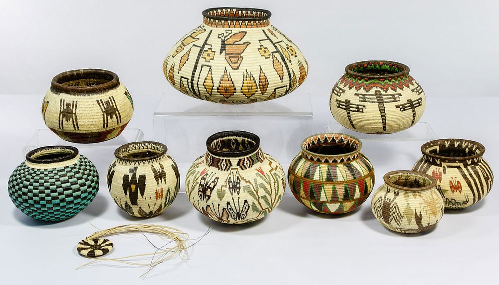 Lot 178: Native American Wounaan or Embera Panama Basket