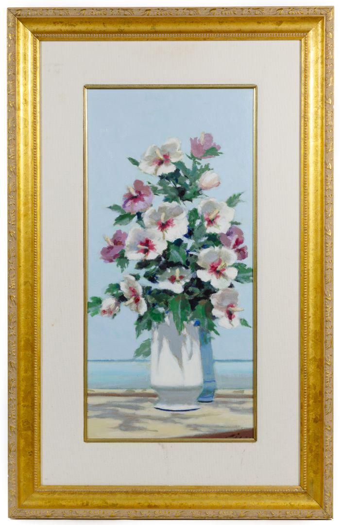 Lot 197: Andre Gisson (American / French, 1921-2003) Oil on