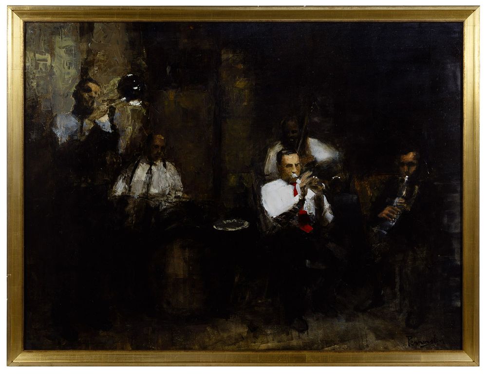 Lot 212: Jim Pennington (American, b.1972) Oil on Panel