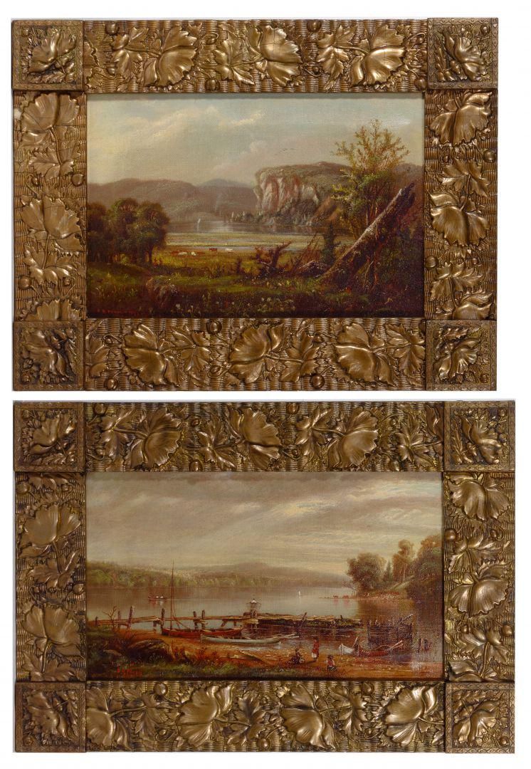 Lot 213: John D. Forgy (American, 1844-c.1895) 'Camp Point