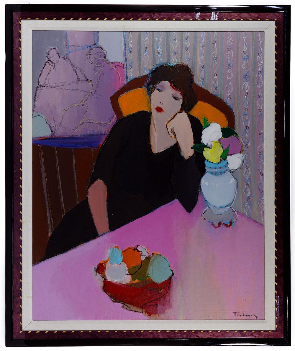Lot 238: Itzchak Tarkay (Serbian / Israeli, 1935-2012) Acrylic
