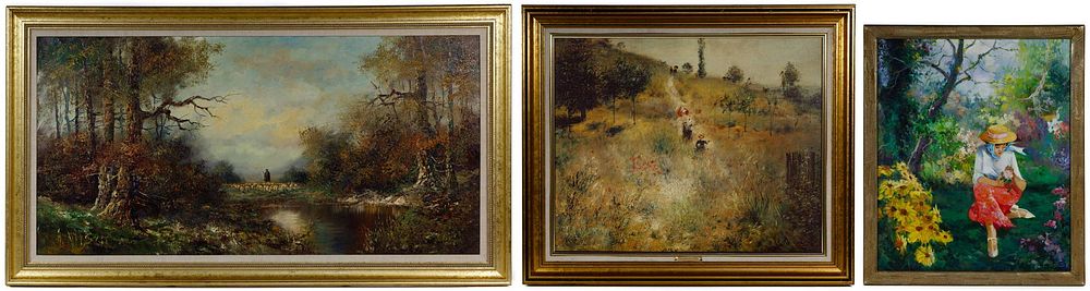 Lot 251: Unknown Artist (European, 20th Century) Oil on Canvas