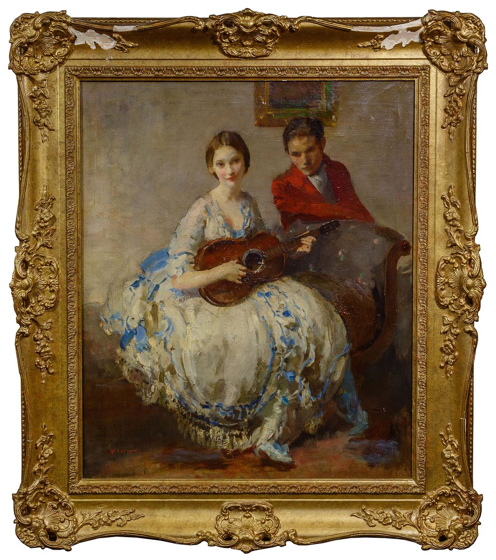 Lot 253: Walter Ernest Webster (English, 1878-1959) Oil on