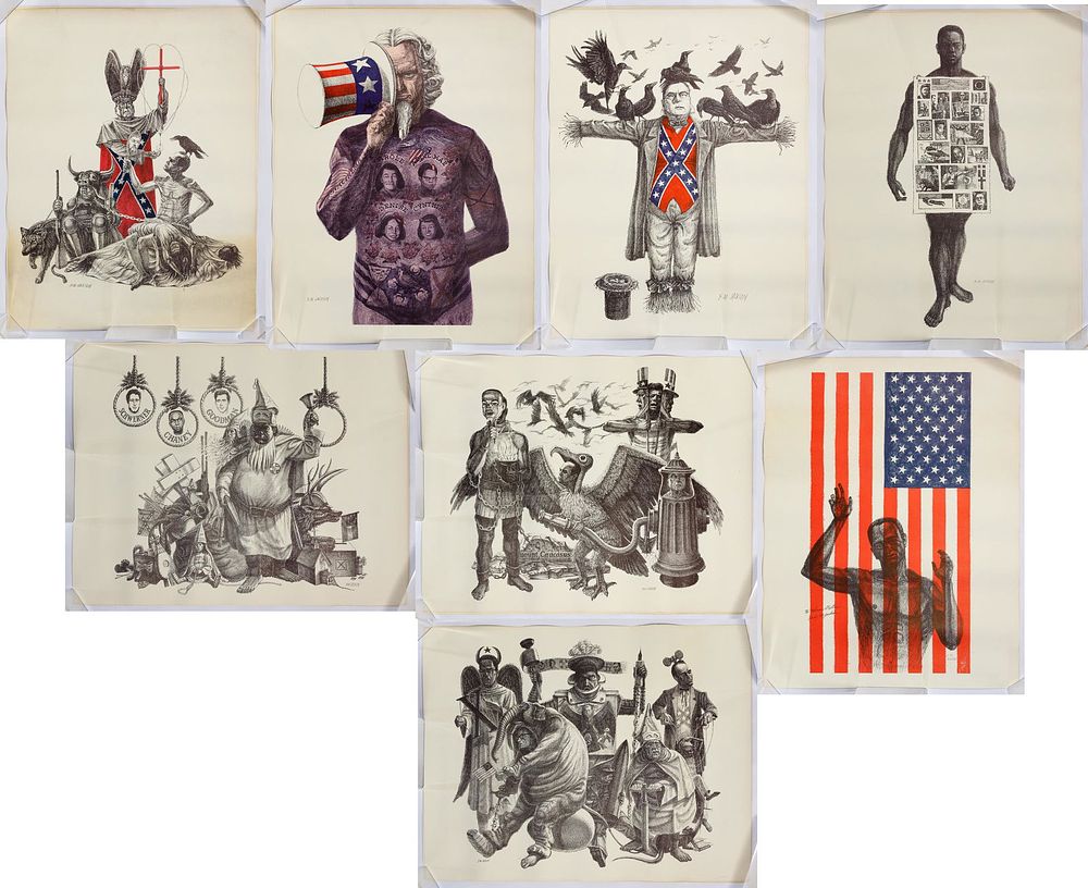 Lot 274: Bill Morrow Jackson (American, 1926,2006) Prints on