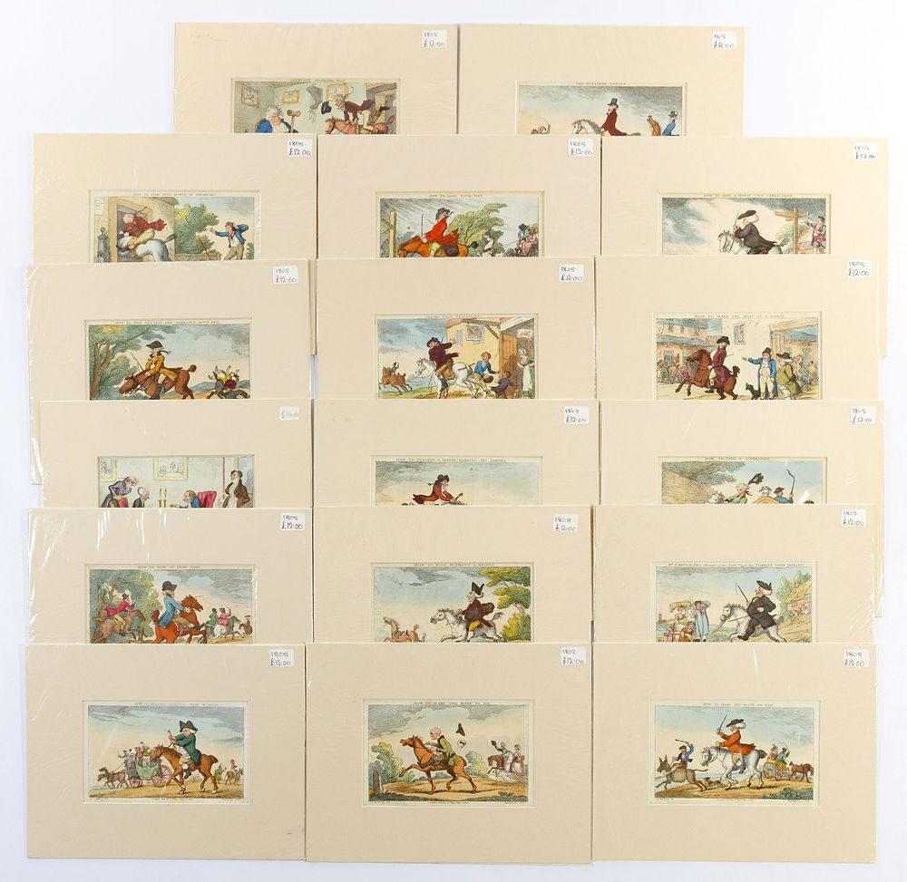 Lot 279: English Print Assortment