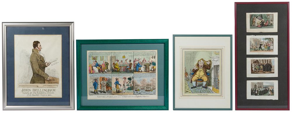 Lot 280: English Print Assortment