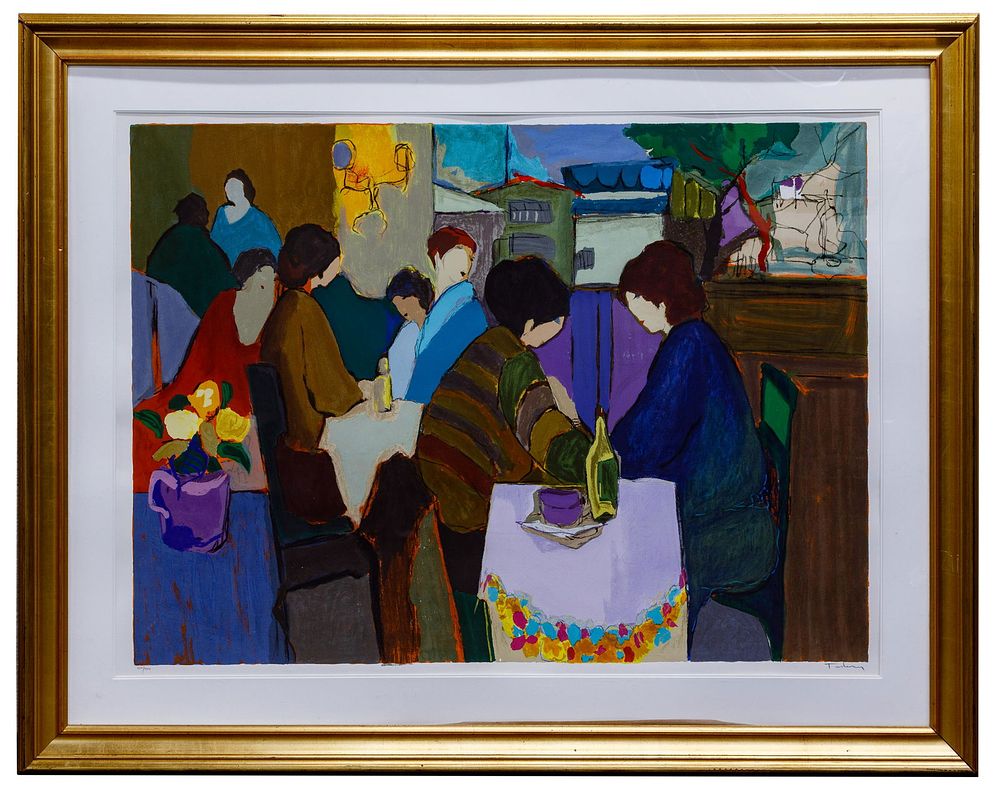 Lot 288: Itzchak Tarkay (Serbian / Israeli, 1935-2012) Serigraph