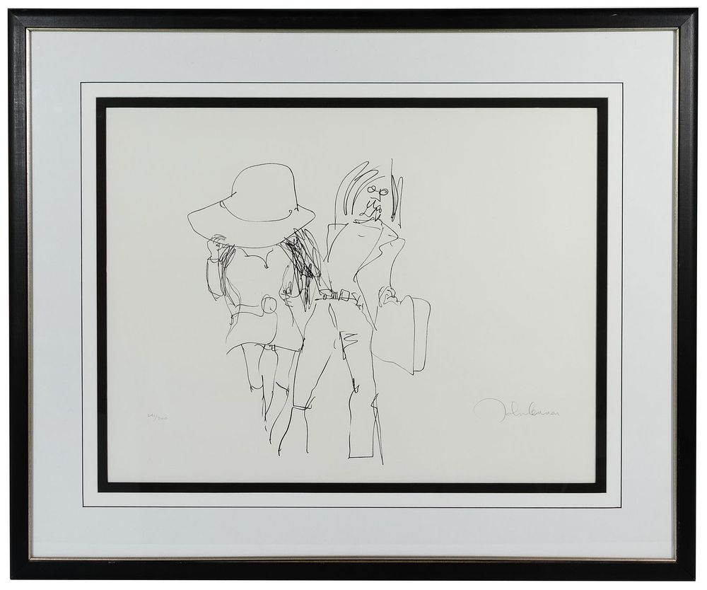 Lot 293: John Lennon (English, 1940-1980) Lithograph