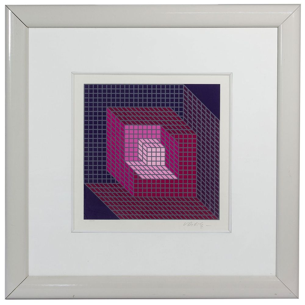 Lot 300: Victor Vasarely (Hungarian / French, 1906-1997)