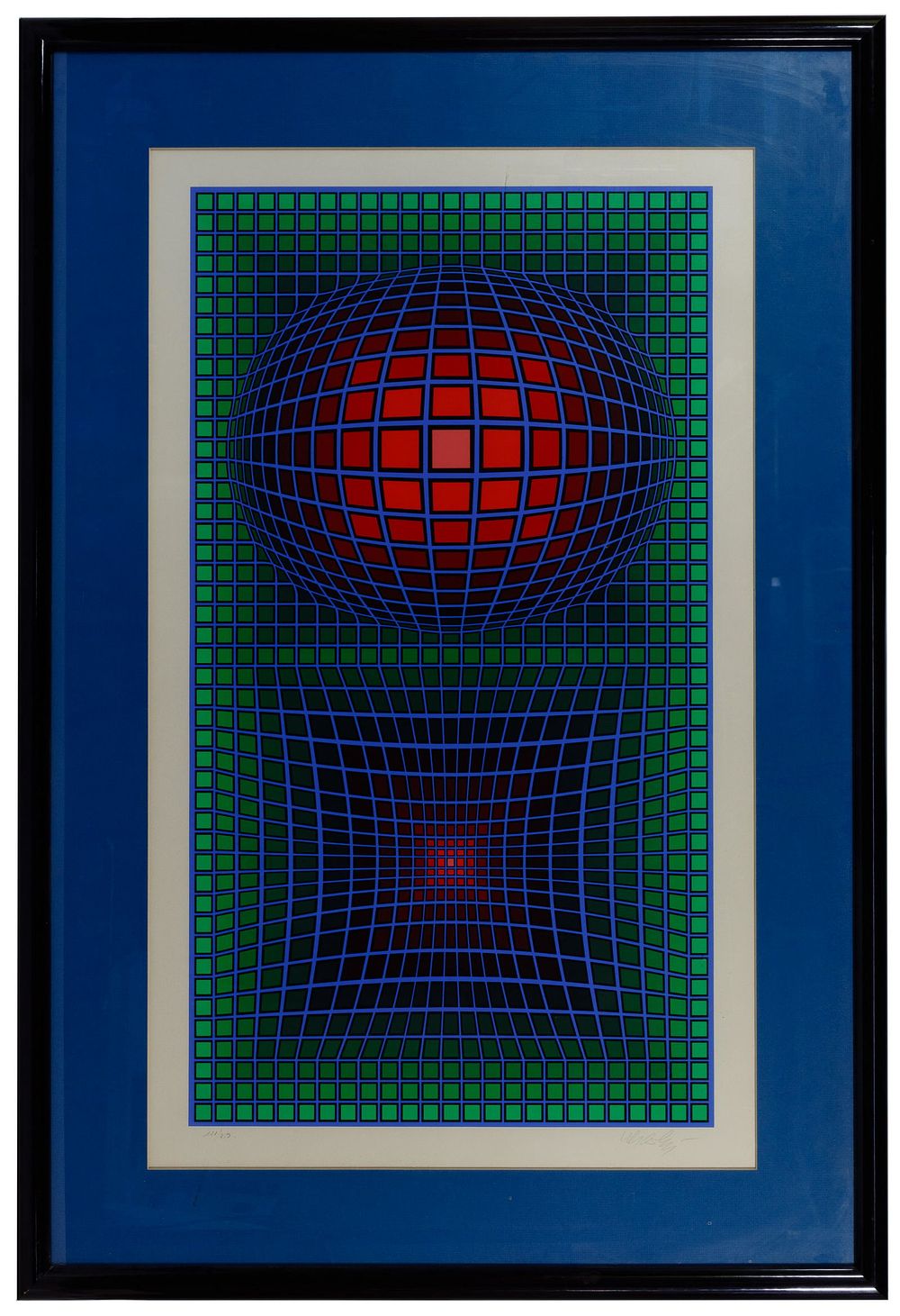Lot 301: Victor Vasarely (Hungarian / French, 1906-1997)