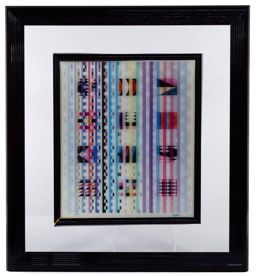 Lot 304: Yaacov Agam (Israeli, b.1928) Agamograph